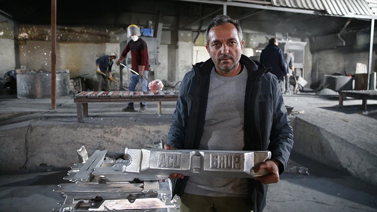 Devlet desteğiyle geliştirdiği tesisinde atık alüminyumu ekonomiye kazandıran Bingöllü makine