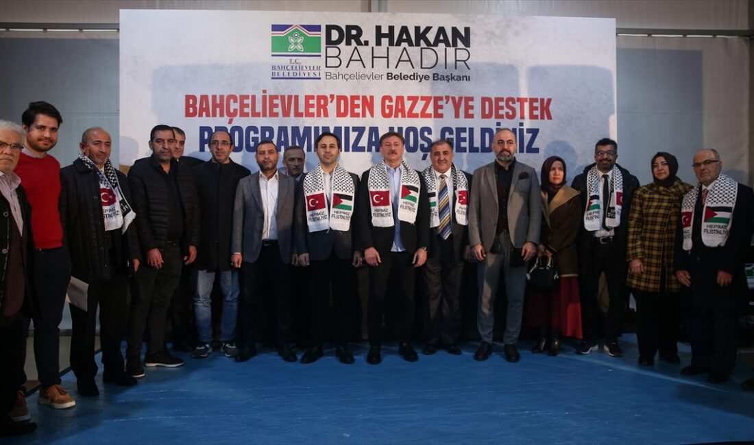 Bahçelievler Belediyesince, gelirinin tamamı İsrail'in saldırdığı Gazze'deki ihtiyaç sahiplerine gönderilecek