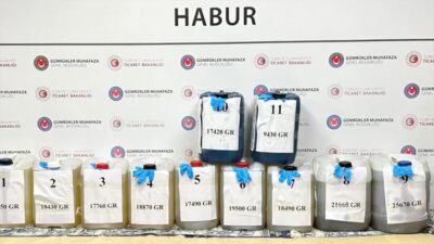 Ticaret Bakanı Ömer Bolat, Habur Gümrük Kapısı'ndan giriş yapan bir