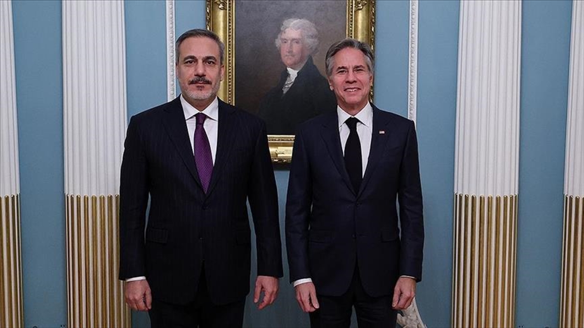 Dışişleri Bakanı Hakan Fidan, ABD Dışişleri Bakanı Antony Blinken'la F-16