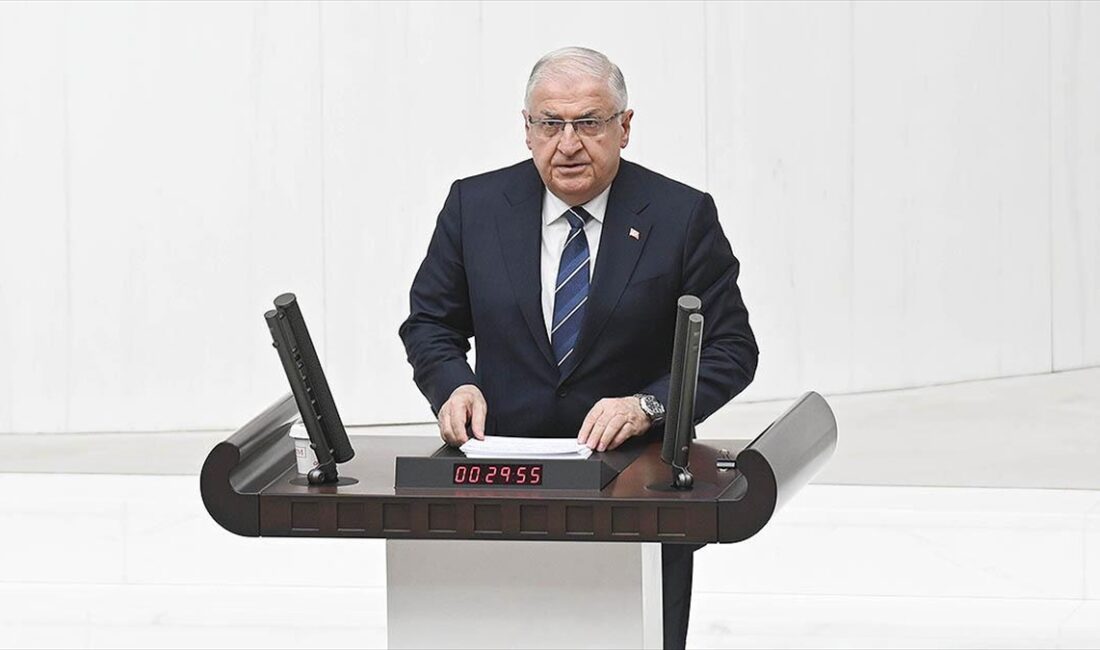 Milli Savunma Bakanı Yaşar Güler, "Bu yılın başından itibaren 2