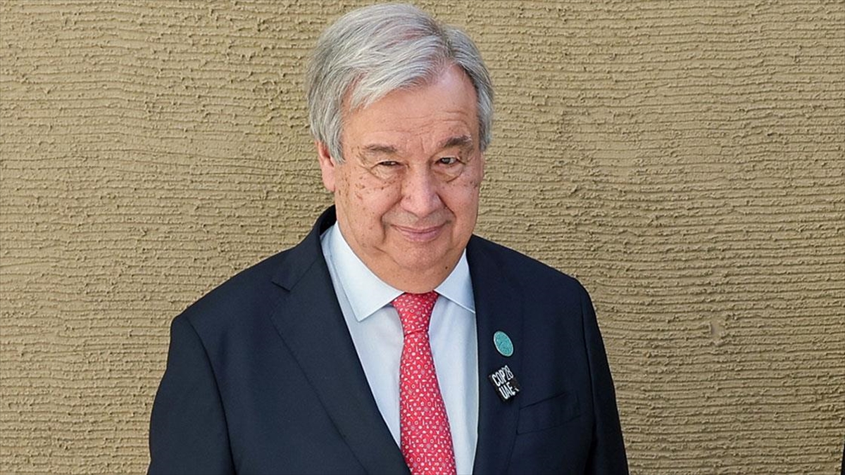 Birleşmiş Milletler (BM) Genel Sekreteri Antonio Guterres, küresel sıcaklık artışını