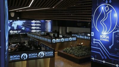 İSTANBUL (AA) – BIST 100 endeksi, &ouml;nceki kapanışa g&ouml;re 207,39