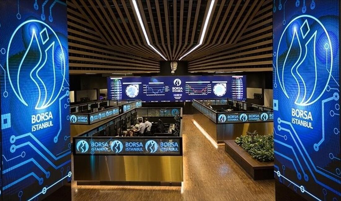 Borsa İstanbul'da BIST 100 endeksi, günü yüzde 0,82 değer kaybederek