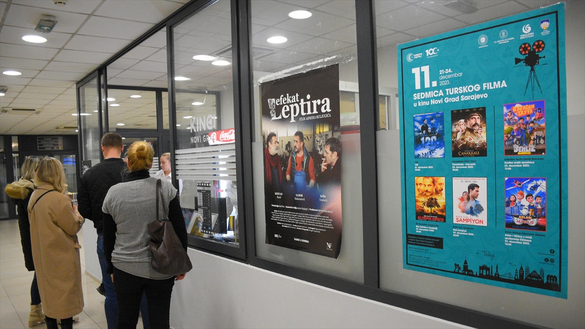 SARAYBOSNA (AA) – Saraybosna’daki Novi Grad Belediyesinin sinema salonunda gerçekleşen