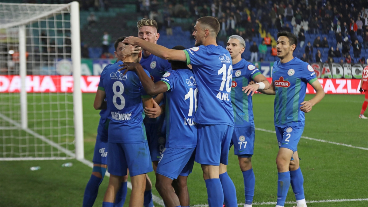 RIZE (AA) – Trendyol Süper Lig’in 17. haftasında Çaykur Rizespor,