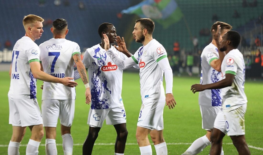 Çaykur Rizespor, Trendyol Süper Lig'in 17. haftasında yarın sahasında Siltaş