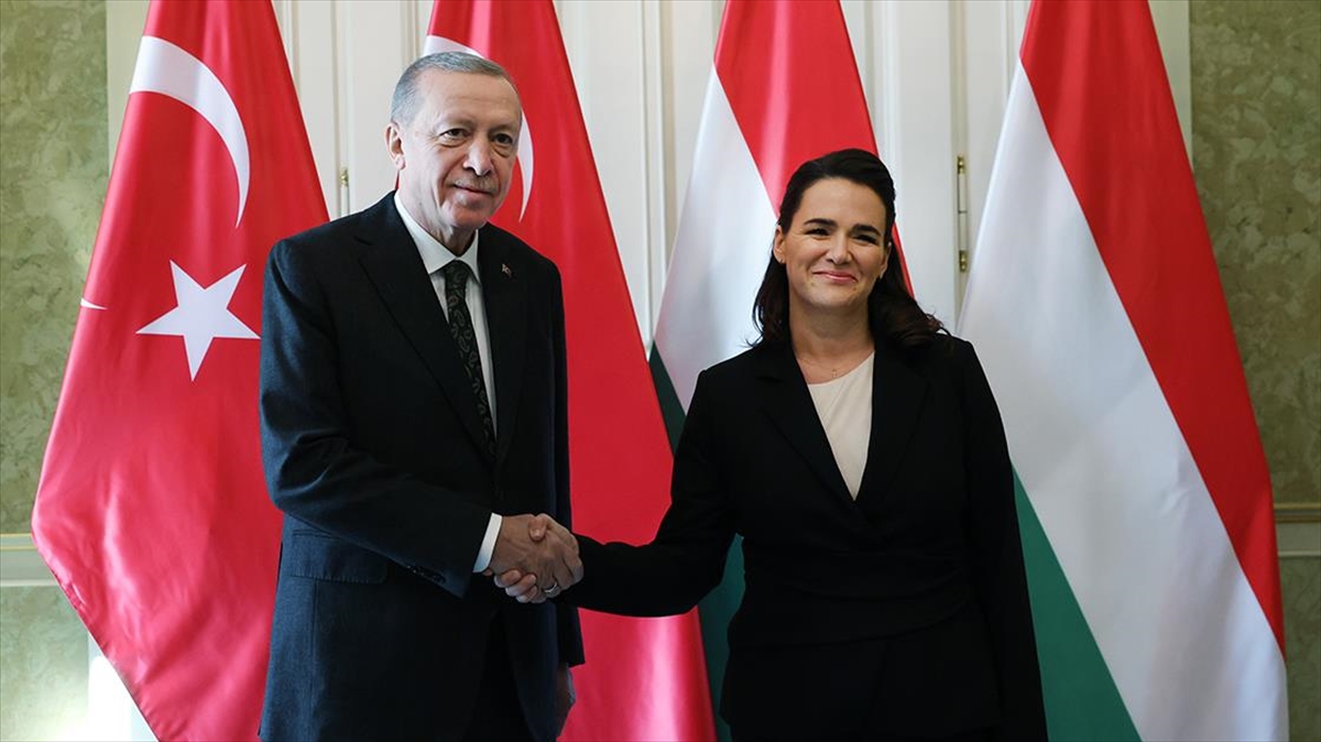 Cumhurbaşkanı Recep Tayyip Erdoğan, resmi temaslarda bulunmak üzere geldiği Macaristan'ın