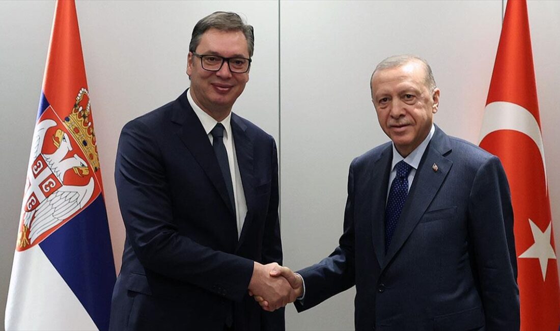 Cumhurbaşkanı Recep Tayyip Erdoğan, Sırbistan Cumhurbaşkanı Aleksandar Vucic ile telefonda