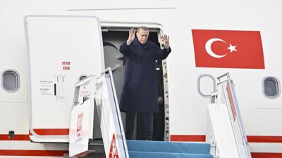 Cumhurbaşkanı Recep Tayyip Erdoğan, resmi ziyarette bulunmak üzere özel uçak