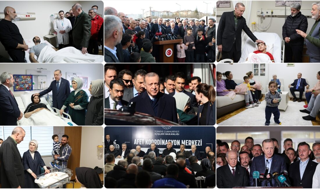 Cumhurbaşkanı Recep Tayyip Erdoğan, başta deprem bölgeleri olmak üzere, 2023