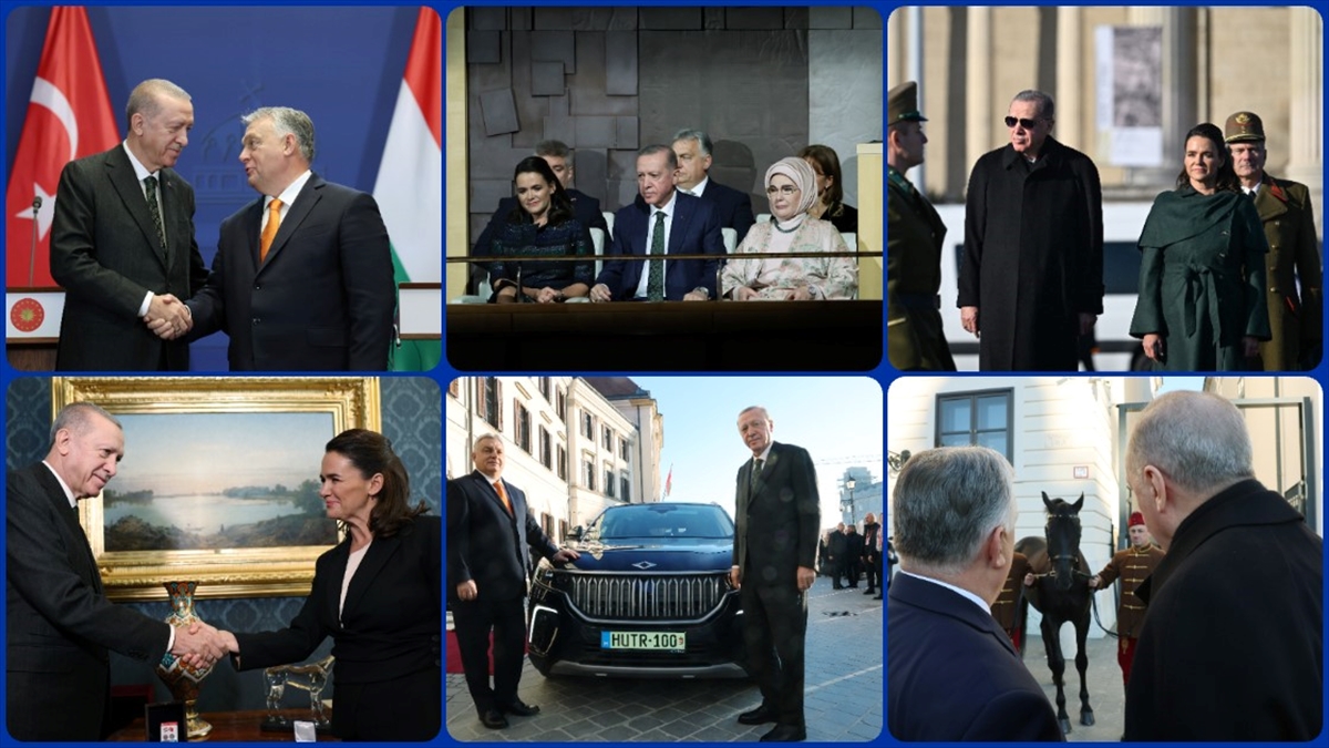 Cumhurbaşkanı Erdoğan'ın Macaristan'ın başkenti Budapeşte'ye yaptığı ziyaret, ülke basınında geniş
