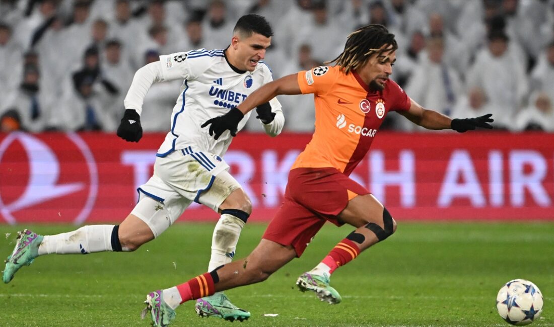 KOBENHAVN (AA) – Galatasaray, UEFA Şampiyonlar Ligi A Grubu 6.