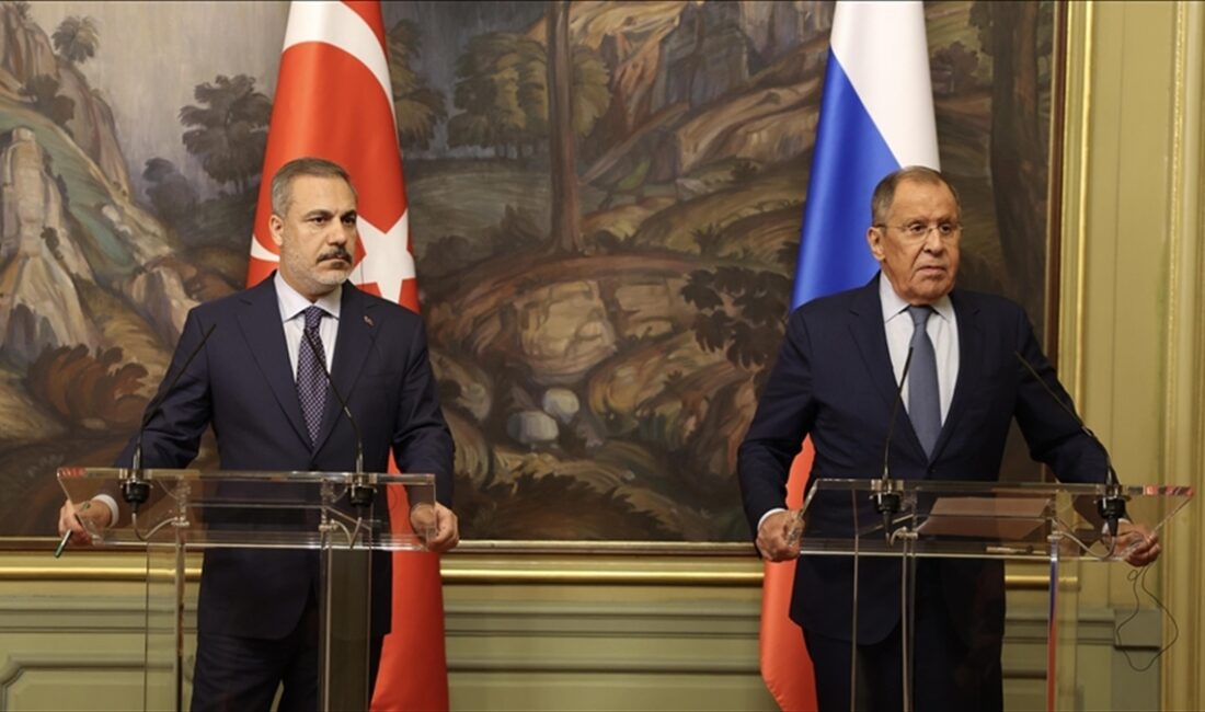 Dışişleri Bakanı Hakan Fidan, Rusya Dışişleri Bakanı Sergey Lavrov ile