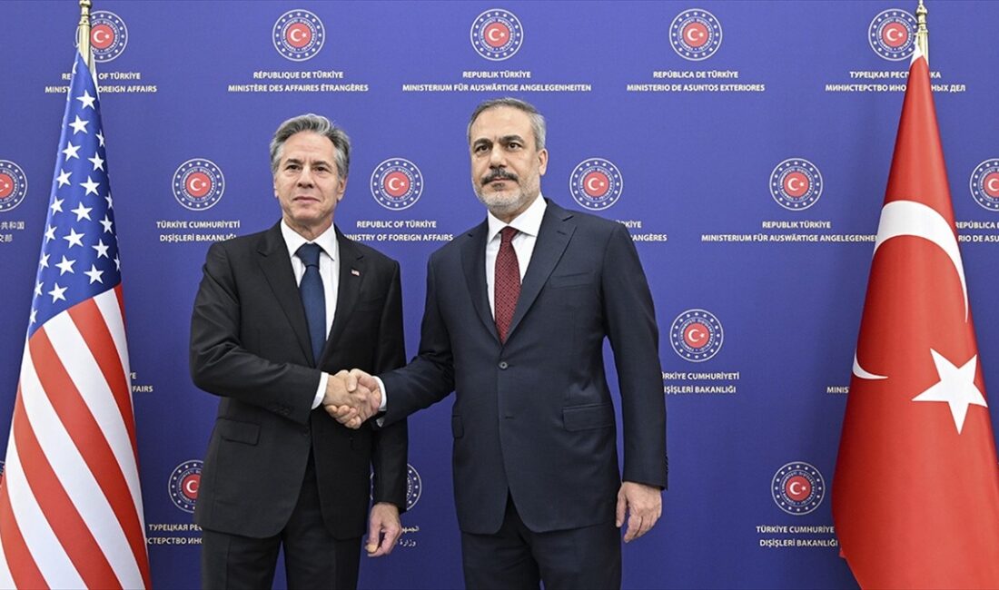 Dışişleri Bakanı Hakan Fidan, ABD'li mevkidaşı Antony Blinken'la yaptığı görüşmede,