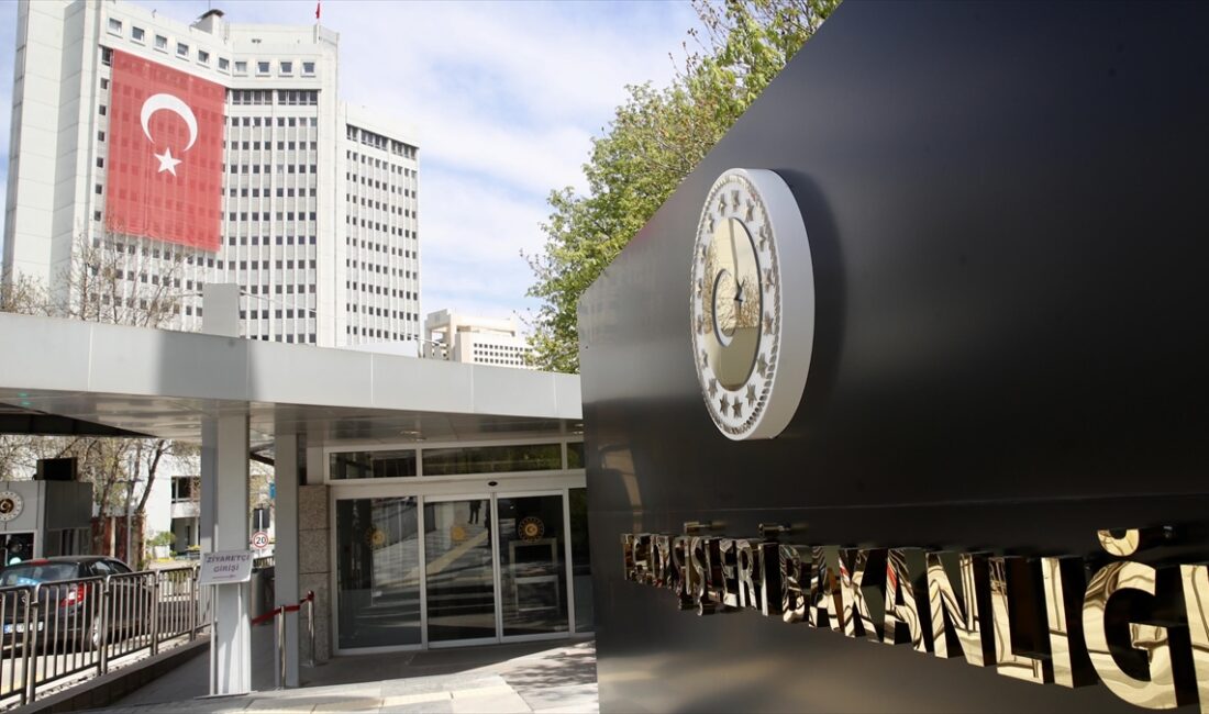 ANKARA (AA) – Dışişleri Bakanlığından yapılan yazılı a&ccedil;ıklamada, “&Ccedil;in Halk