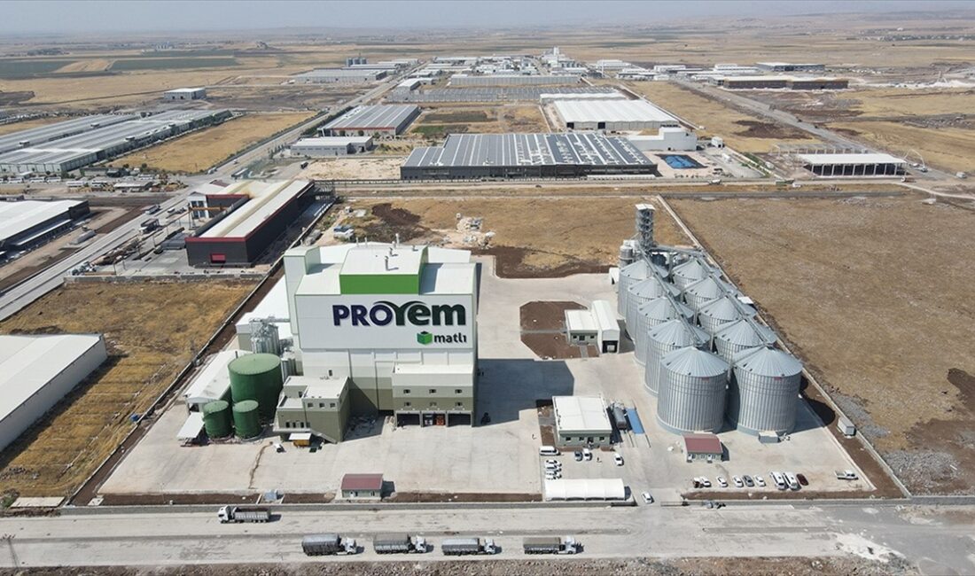 Diyarbakır Organize Sanayi Bölgesi'nde (OSB) yıllık 300 bin ton yem