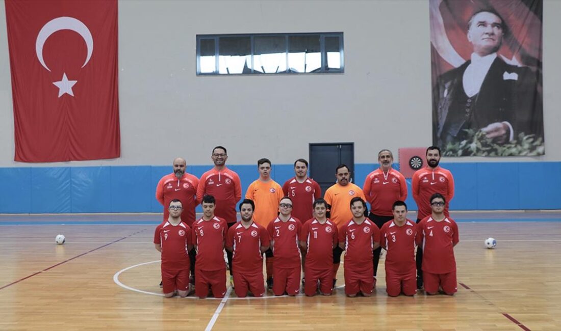 İki kez Avrupa şampiyonu olan Down Sendromlu Futsal Milli Takımı,