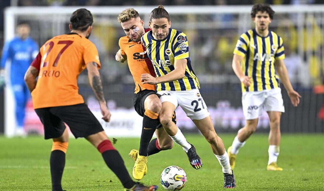 Fenerbahçe ile Galatasaray, Trendyol Süper Lig'de yarın yapacakları derbiyle tarihte