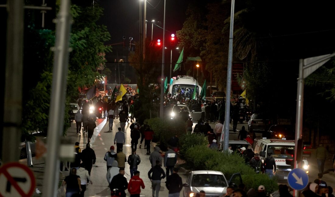 QUDS (AA) – Filistin haber ajansı WAFA’ya göre, Filistinli 8