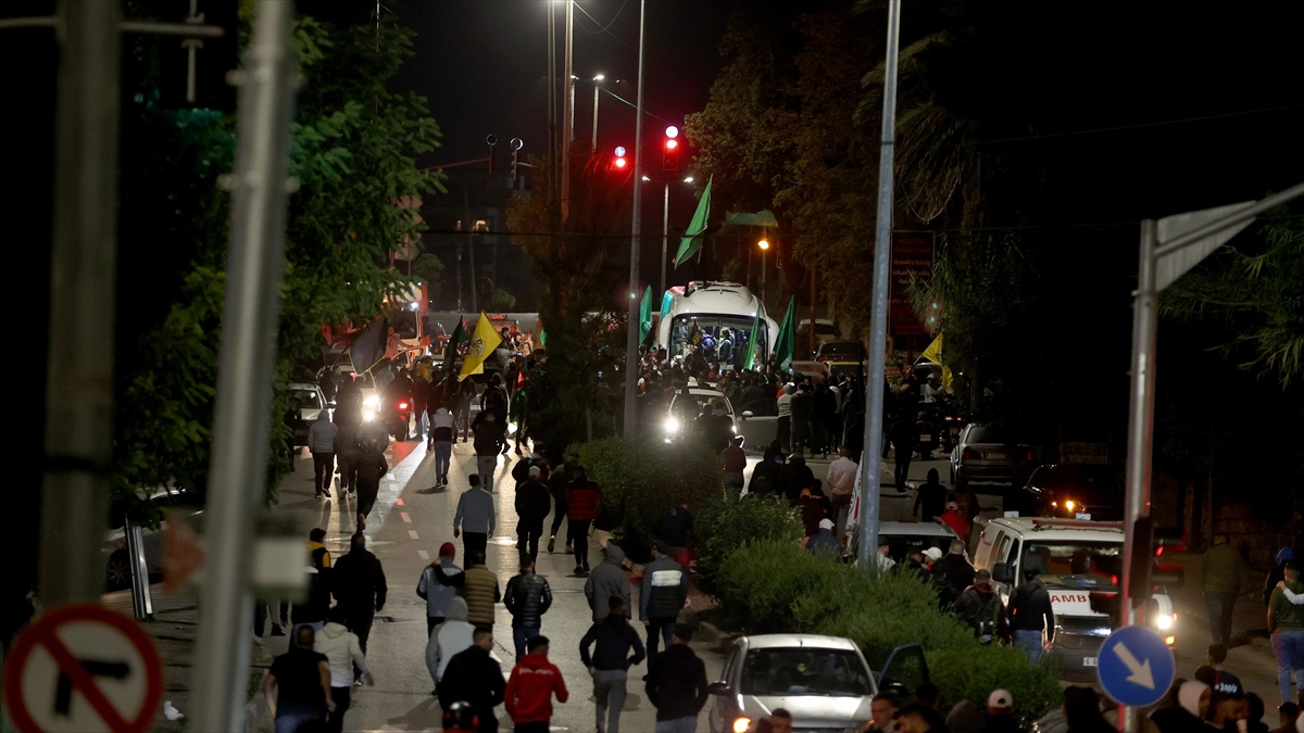 QUDS (AA) – Filistin haber ajansı WAFA’ya göre, Filistinli 8