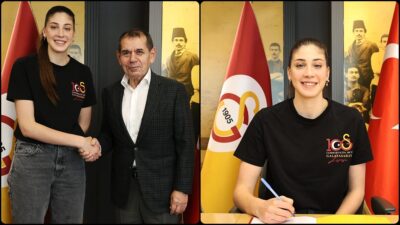Galatasaray Daikin Kadın Voleybol Takımı'nda milli oyuncu İlkin Aydın ile