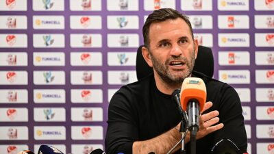 Galatasaray Teknik Direktörü Okan Buruk, yarın Fenerbahçe ile yapacakları Turkcell