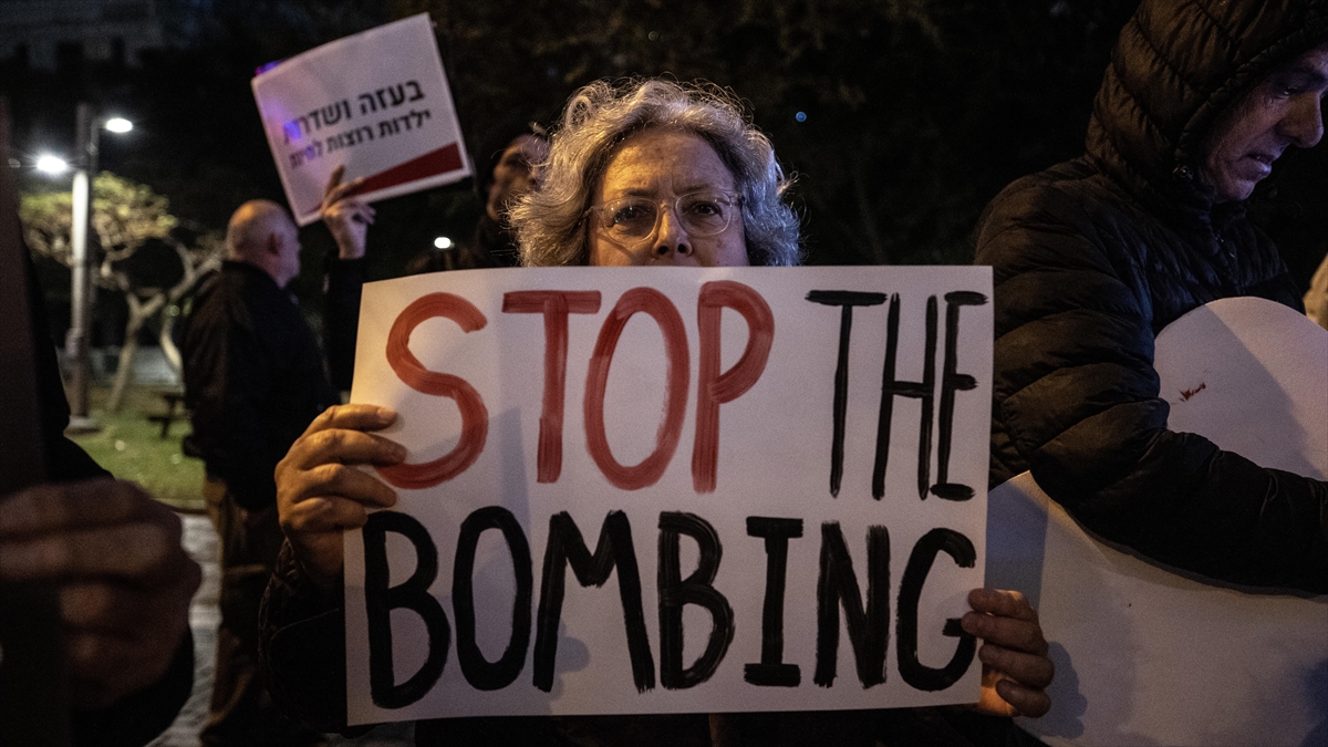 TEL AVIV (AA) – İsrail hükümetini Gazze’de katliam yapmakla suçlayan