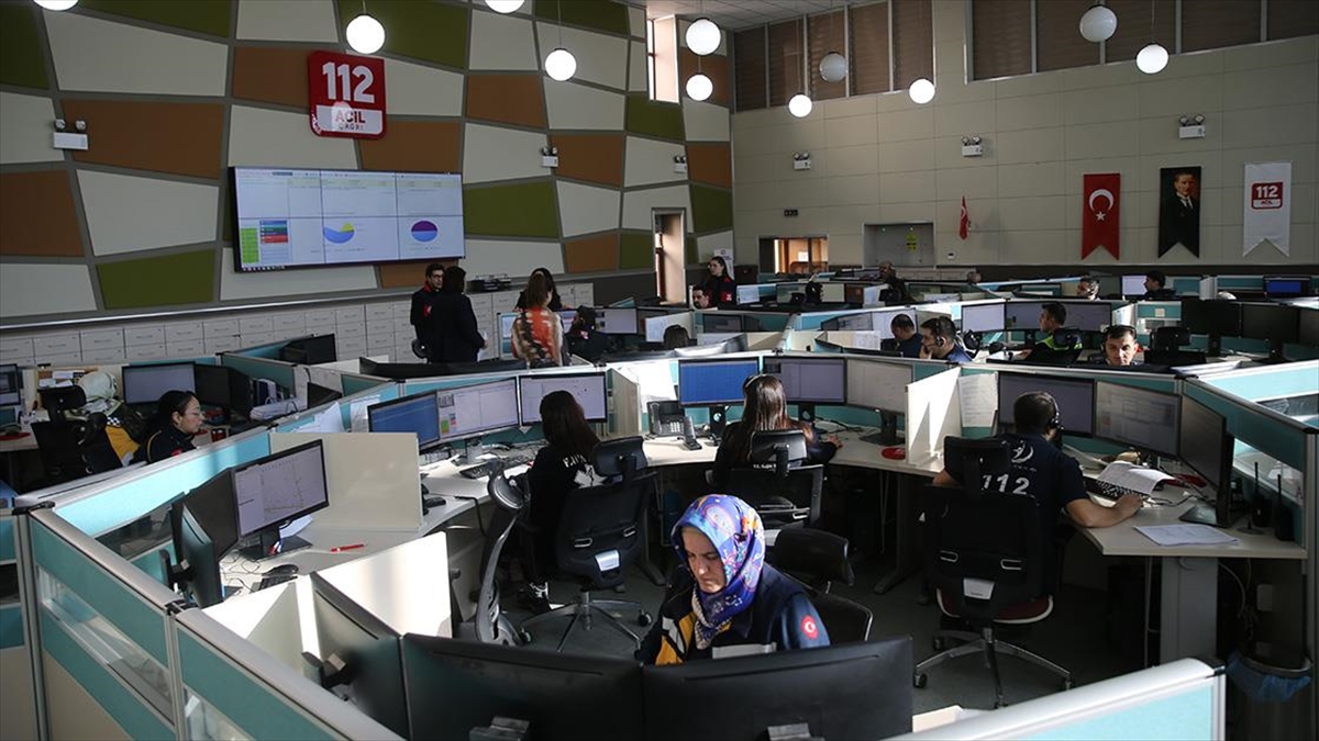 Mardin, Siirt ve Şırnak'ta 2023'te 112 Acil Çağrı merkezlerine gelen