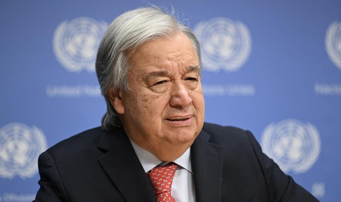 Birleşmiş Milletler (BM) Genel Sekreteri Antonio Guterres, İsrail'in Gazze'ye saldırıları