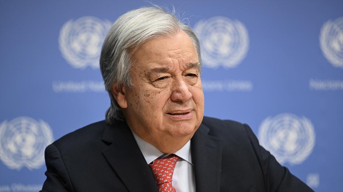 Birleşmiş Milletler (BM) Genel Sekreteri Antonio Guterres, İsrail'in Gazze'ye saldırıları