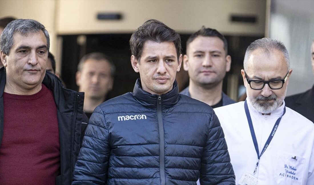 MKE Ankaragücü-Çaykur Rizespor maçının ardından saldırıya uğrayan hakem Halil Umut