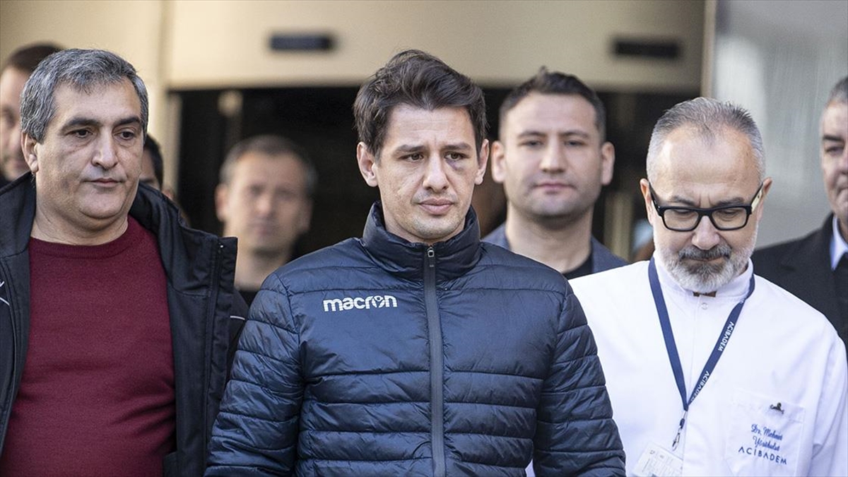 MKE Ankaragücü-Çaykur Rizespor maçının ardından saldırıya uğrayan hakem Halil Umut