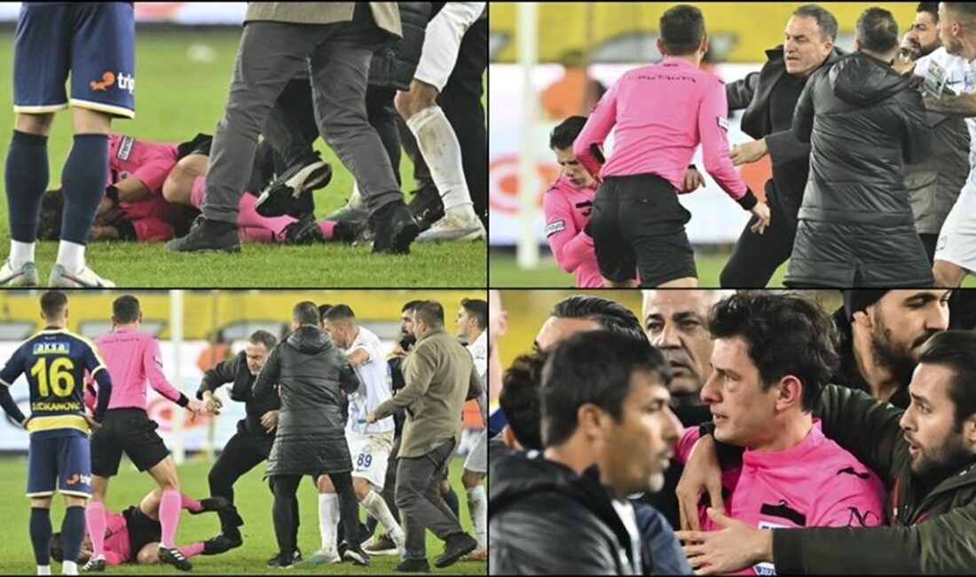 Hakem Meler'in darbedilmesi olayına ilişkin iddianame mahkemece kabul edildi MKE Ankaragücü-Çaykur Rizespor maçının sonunda hakem Halil Umut Meler'e saldıran,