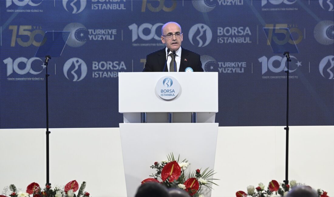 Bakan Şimşek "Borsamız sermaye piyasalarının değerli bir platformu. Bunun sağlıklı