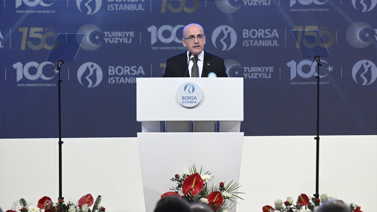 Bakan Şimşek "Borsamız sermaye piyasalarının değerli bir platformu. Bunun sağlıklı