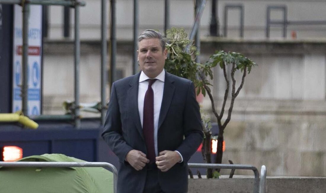 İngiltere'de ana muhalefetteki İşçi Partisi lideri Keir Starmer'a, Gazze'de ateşkes