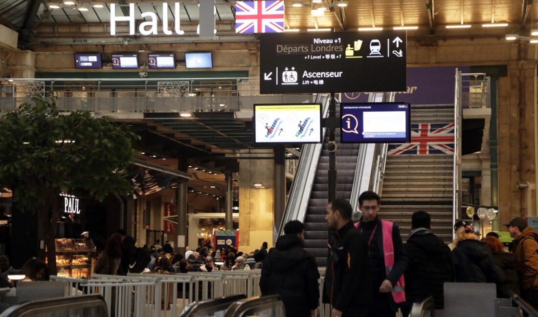 LONDRA (AA) – Eurostar’dan yapılan açıklamada, yoğun yağışlı hava şartları