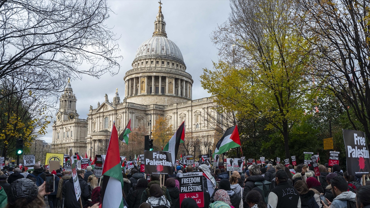 LONDRA (AA) – “Uluslararası Filistinliler için Adalet Merkezi (ICJP)” adlı