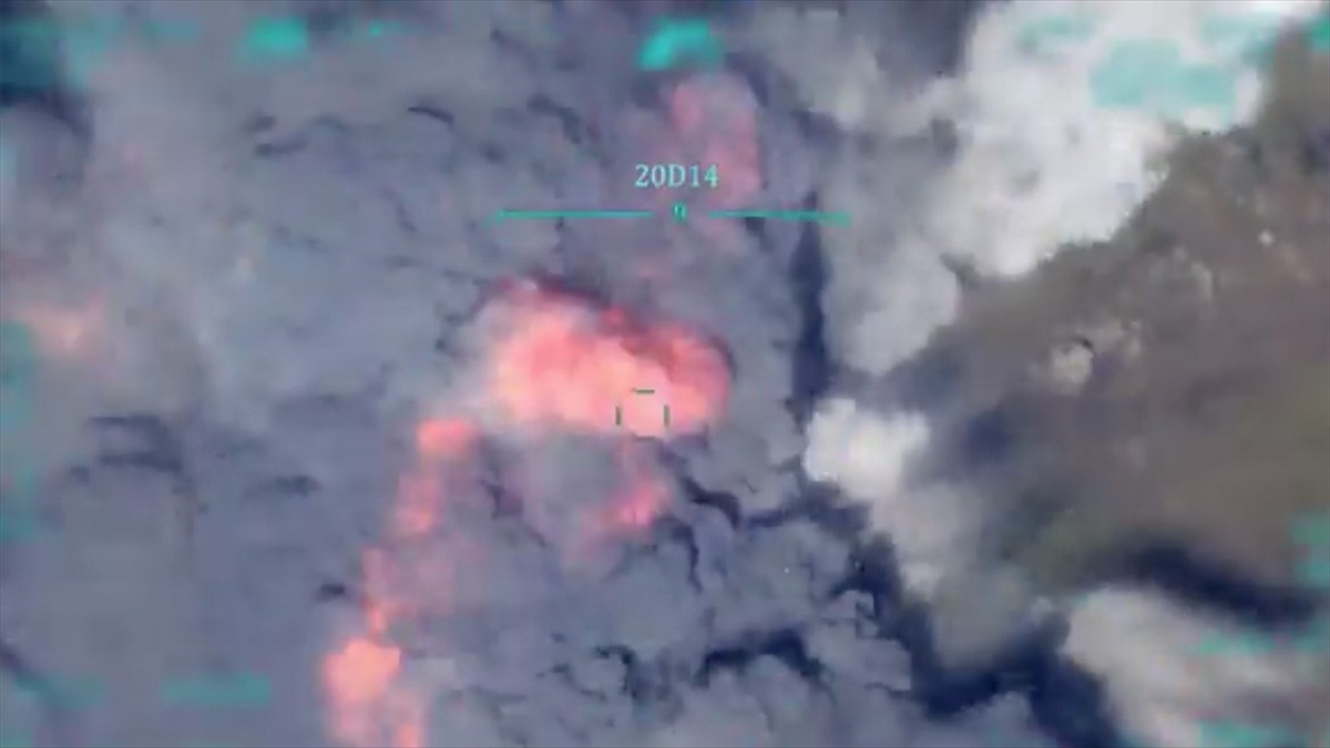 Irak'ın kuzeyindeki Hakurk bölgesinde 5 PKK'lı terörist etkisiz hale getirildi.