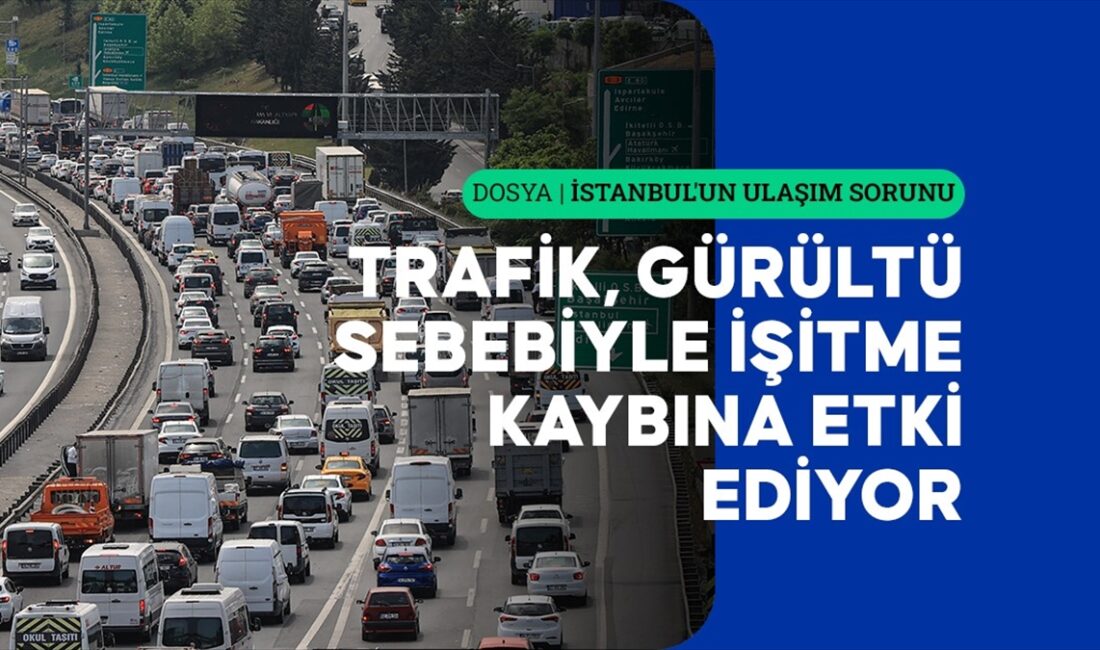 Milyonlarca insanın ve aracın seyir halinde olduğu İstanbul trafiği zaman