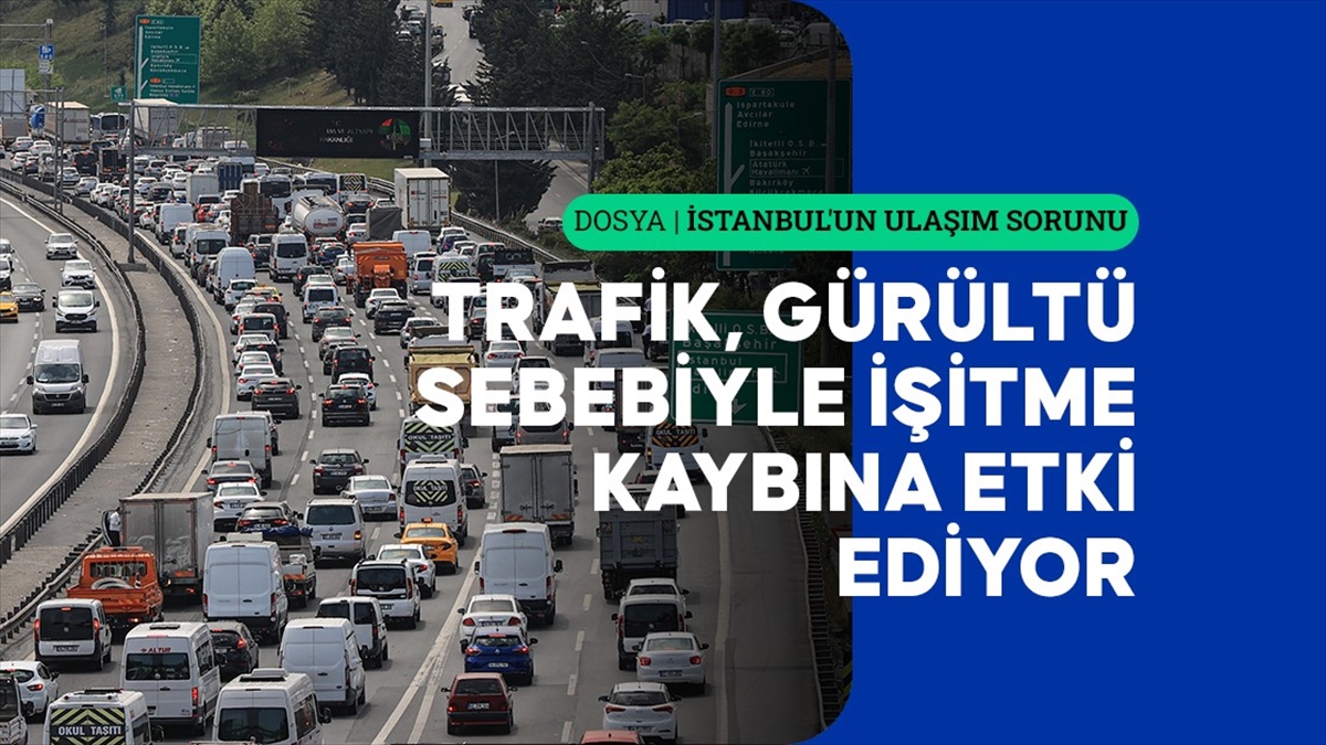 Milyonlarca insanın ve aracın seyir halinde olduğu İstanbul trafiği zaman