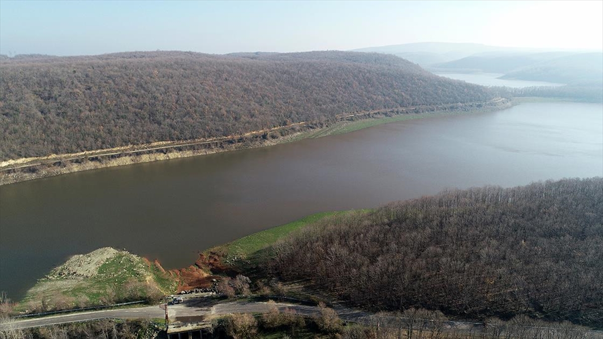 Yaz döneminde kuraklık ve aşırı sıcaklar nedeniyle kuruma noktasına gelen,