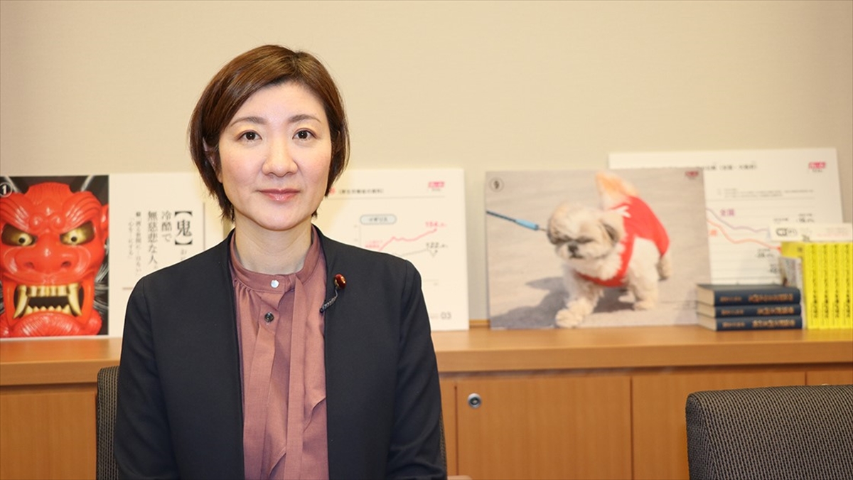 Japonya'da Reiwa Shinsengumi Milletvekili Akiko Oişi, İsrail'in Gazze Şeridi'ne yönelik
