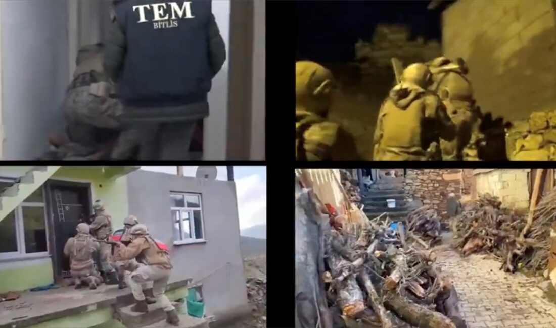 İçişleri Bakanı Ali Yerlikaya, Bitlis merkezli 9 ilde eş zamanlı