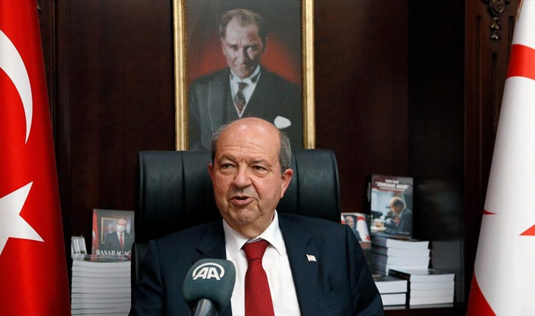 KKTC Cumhurbaşkanı Tatar, Güney Kıbrıs Rum Yönetimi'nin (GKRY) kontrolündeki toprakları