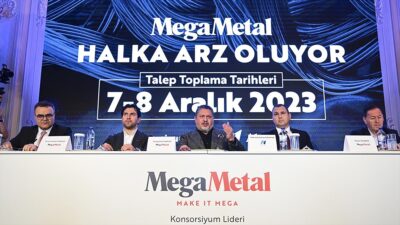 İSTANBUL (AA) – Mega Metal’in halka arzı, MEGMT kodu ile
