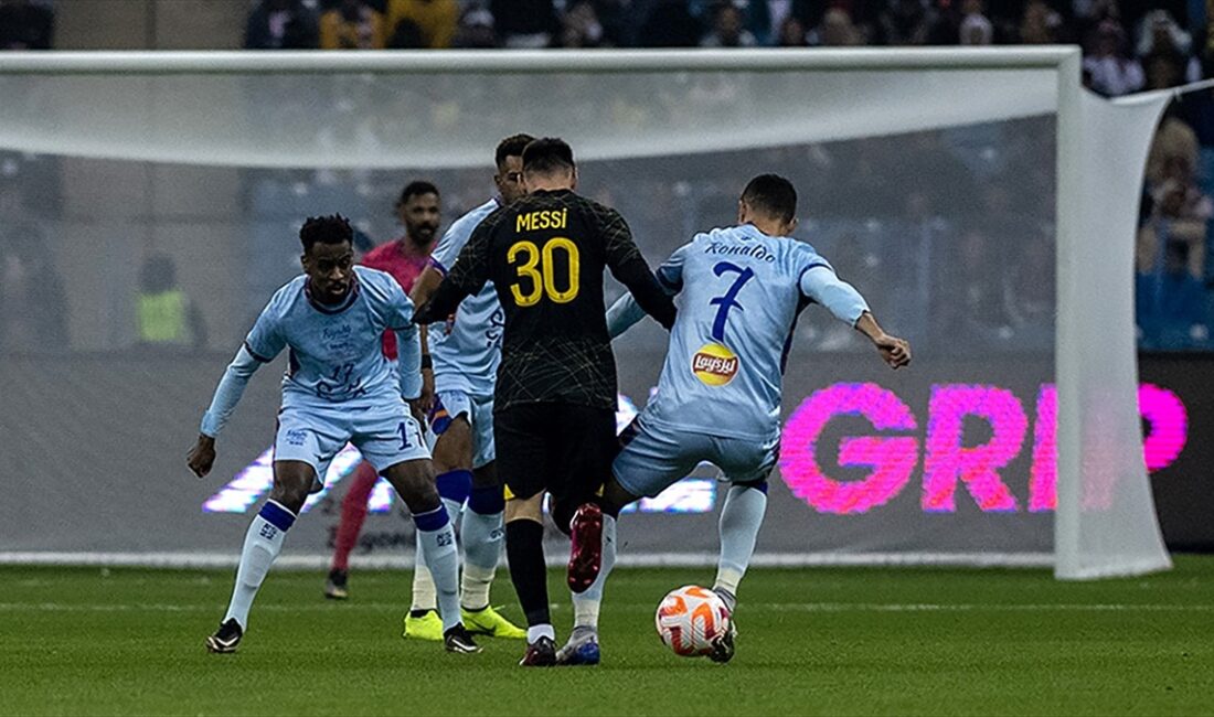 Yeşil sahaların iki efsane futbolcusu Inter Miami'de forma giyen Arjantinli