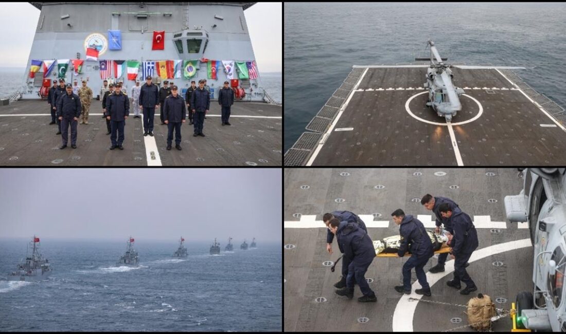 Türkiye'nin ev sahipliğinde NATO, Türk Deniz ve Hava kuvvetleri ile