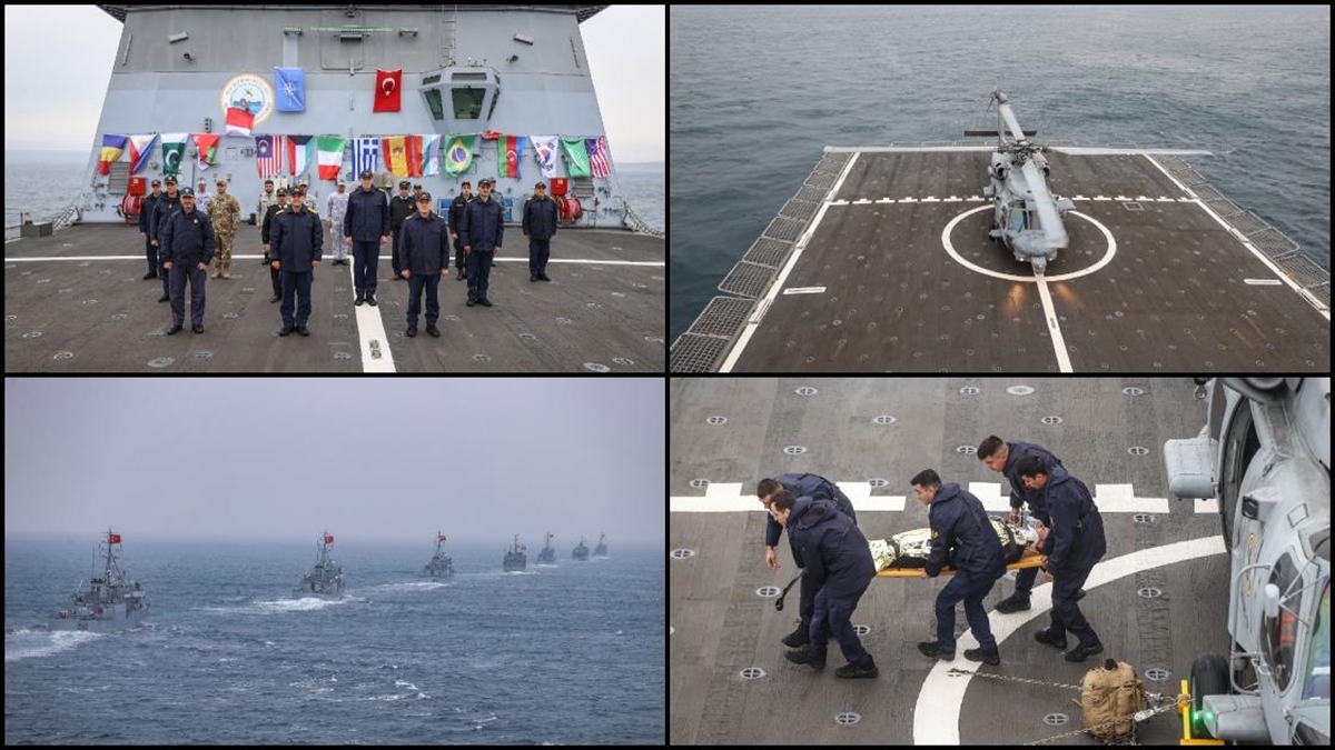 Türkiye'nin ev sahipliğinde NATO, Türk Deniz ve Hava kuvvetleri ile